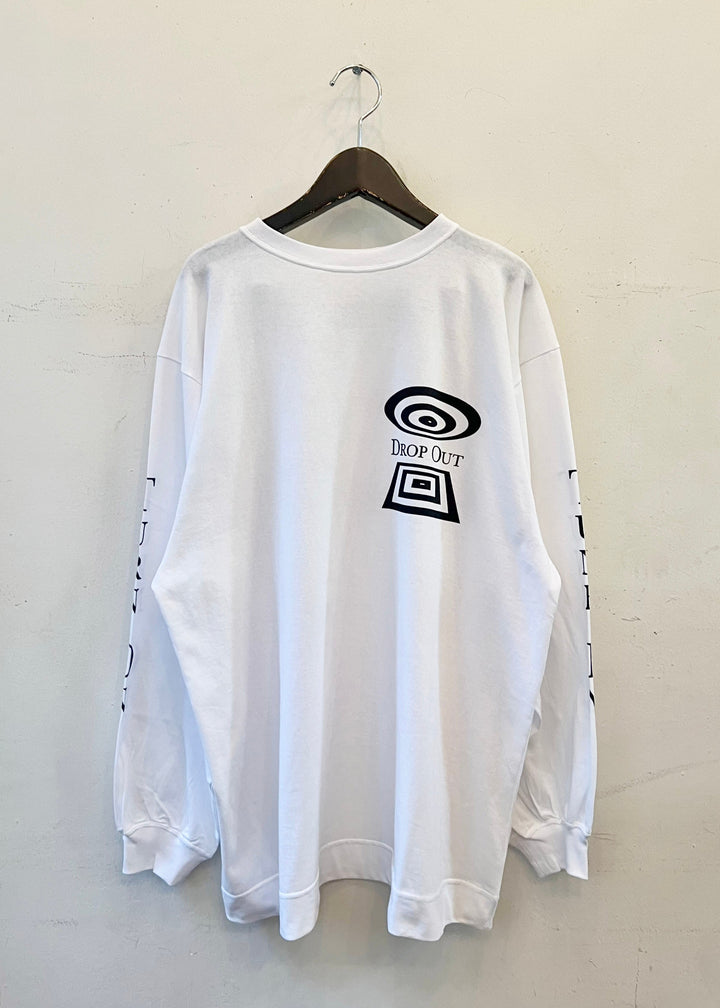 OSHIMA REI（オオシマレイ）| DROP OUT LONG T-SHIRT | MACHU