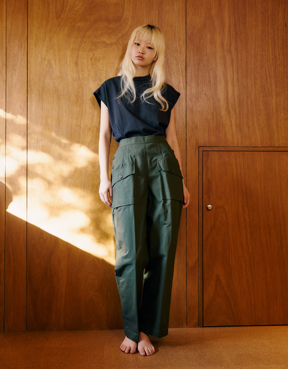 OSHIMA REI オオシマレイ | BIG NO SLEEVE PO ビッグノースリーブプル
