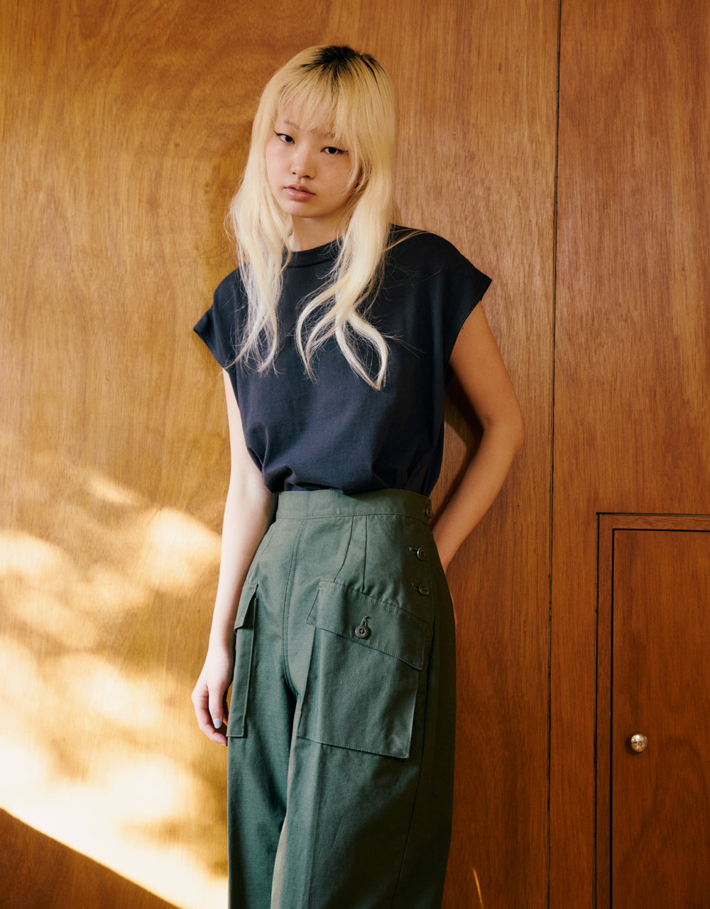OSHIMA REI オオシマレイ | BIG NO SLEEVE PO ビッグノースリーブプル