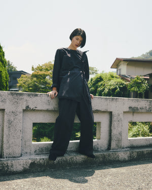 KIN | ASYMMETRY RIBBON JK アシンメトリーリボンジャケット| MACHU PICHU SHOP（マチュピチュショップ）公式通販