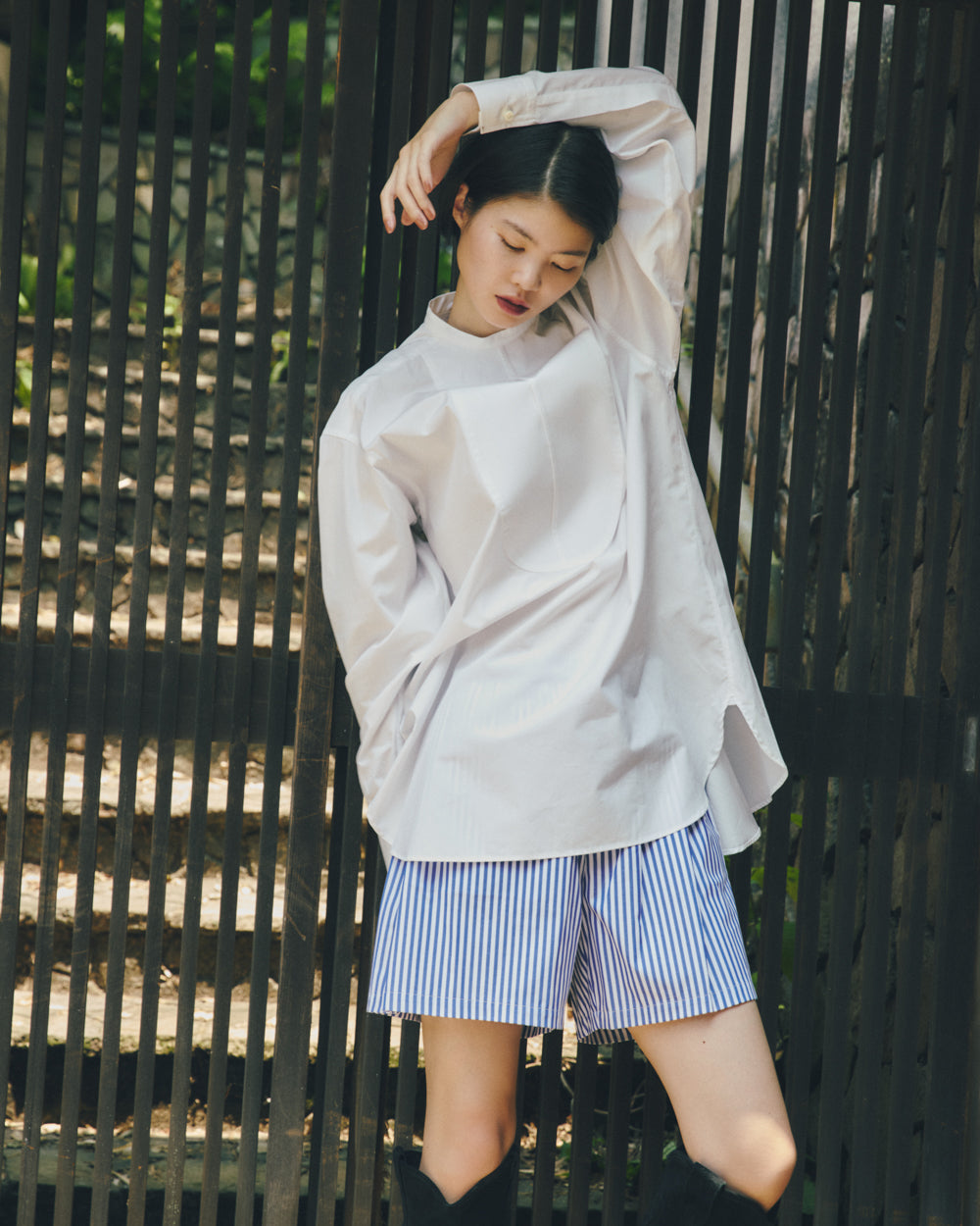 KIN キン | BAND COLLAR YOKE SHIRTS ヨークシャツ | MACHU PICHU SHOP