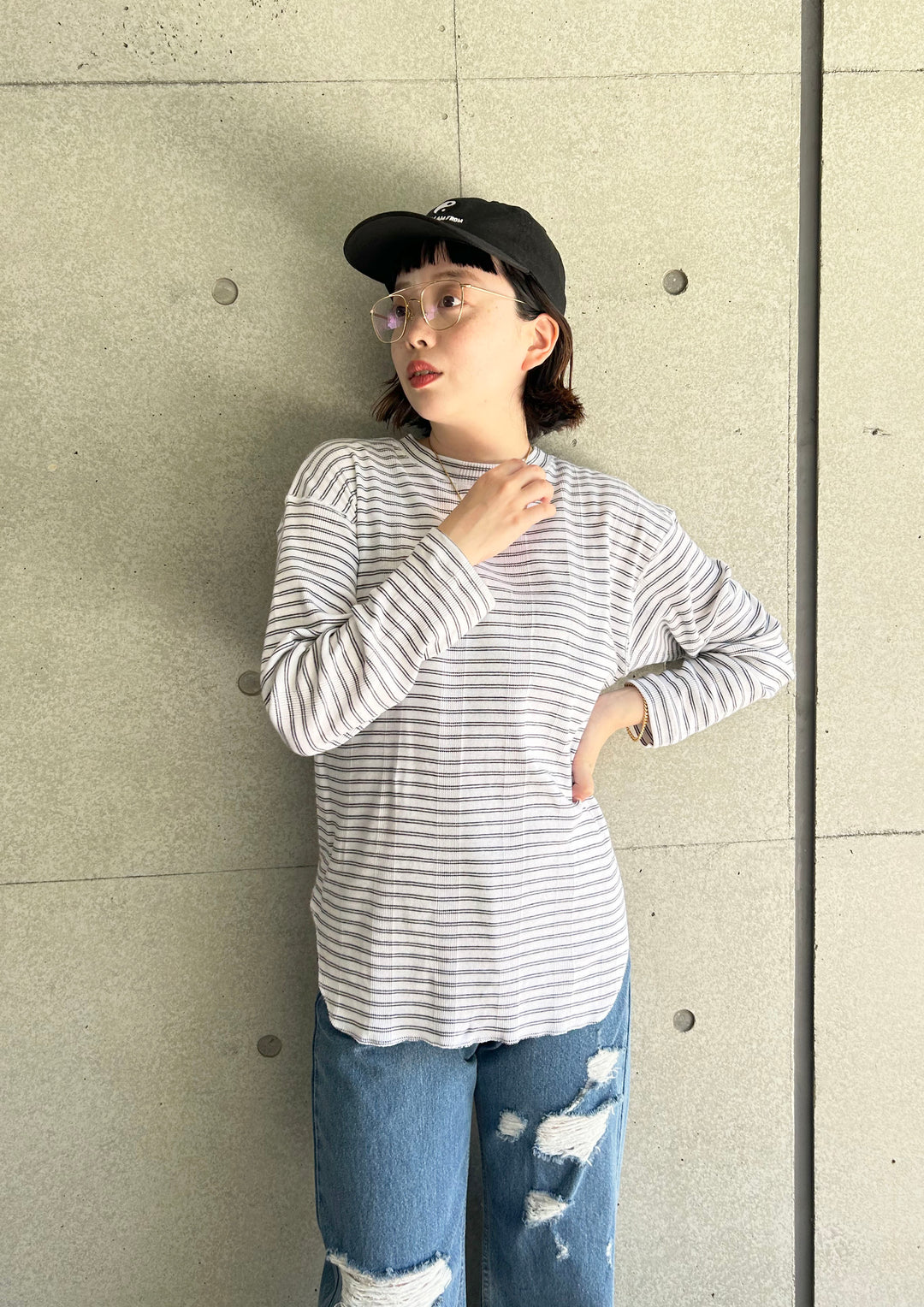 オオシマレイ　BIG BOY LONG SLEEVE T-SHIRT OSHIMA REI | オオシマレイ | BIG BOY Long Sleeve T-Shirt ロング