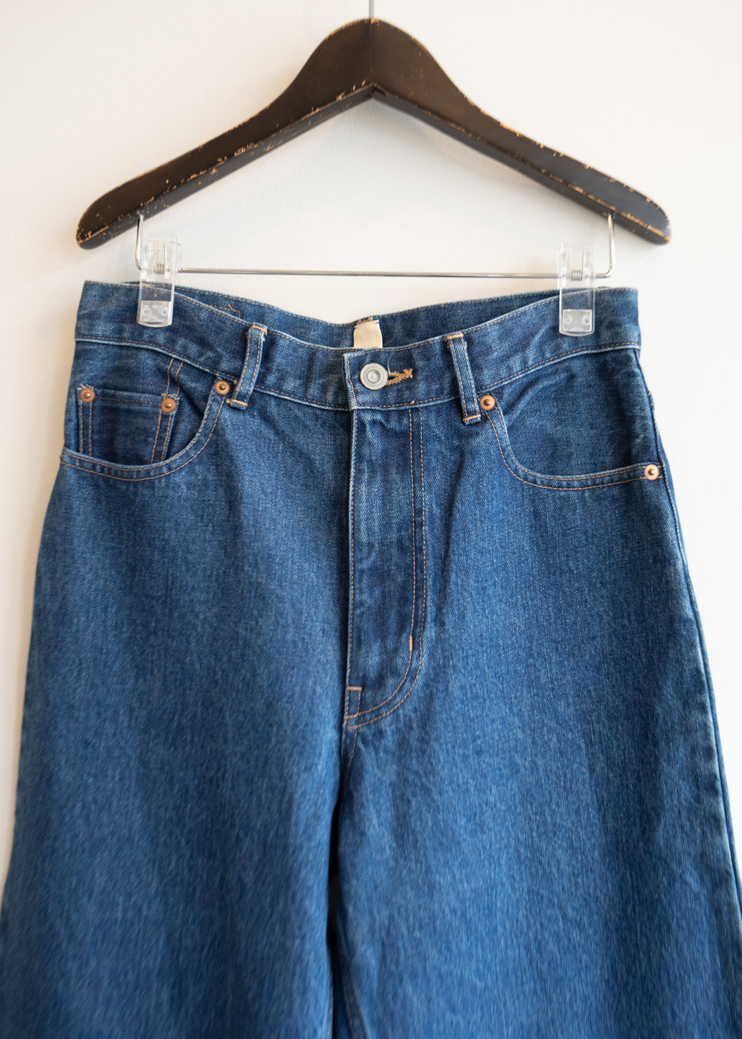 はむおじ⭐️ OSHIMA REI オオシマレイ | BAGGY PANTS デニムバギーパンツ | MACHU