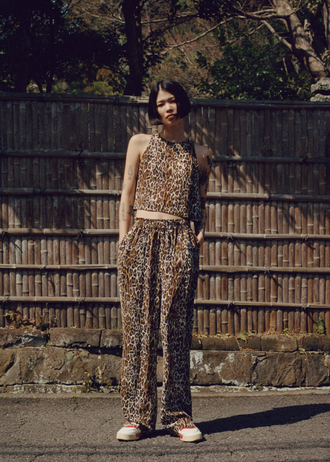 oshima rei（オオシマ レイ） Boots Cut Slacks oshima rei