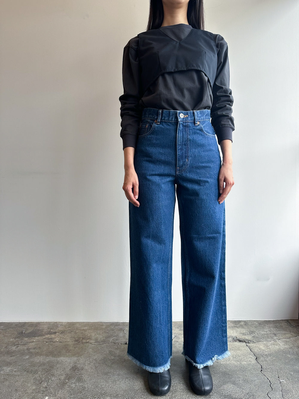 MACHUPICHU SHOP キン KIN デニムパンツ oshima rei OSHIMA REI オオシマレイ | BAGGY PANTS デニムバギーパンツ | MACHU