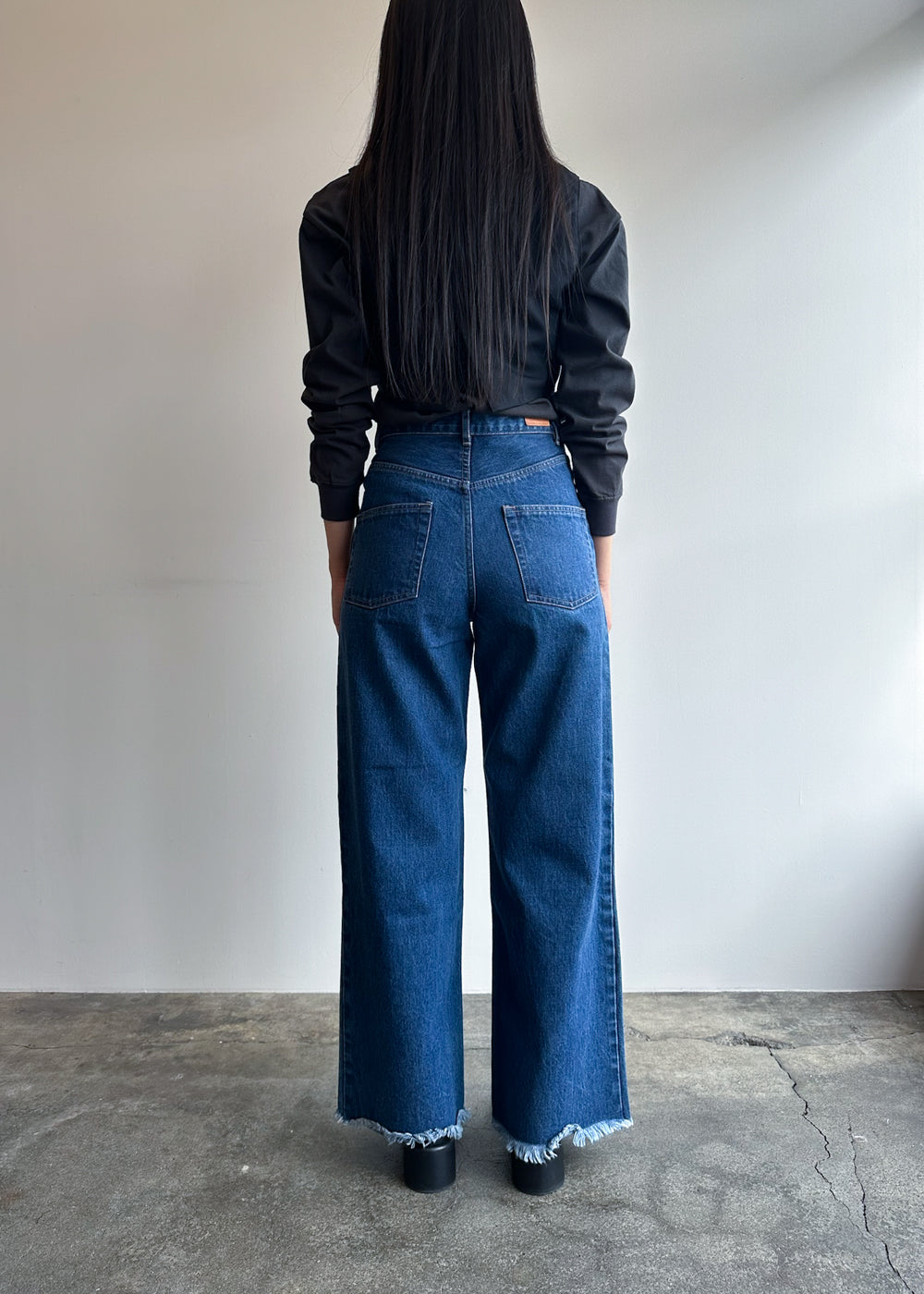 OSHIMA REI オオシマレイ | BAGGY PANTS デニムバギーパンツ | MACHU