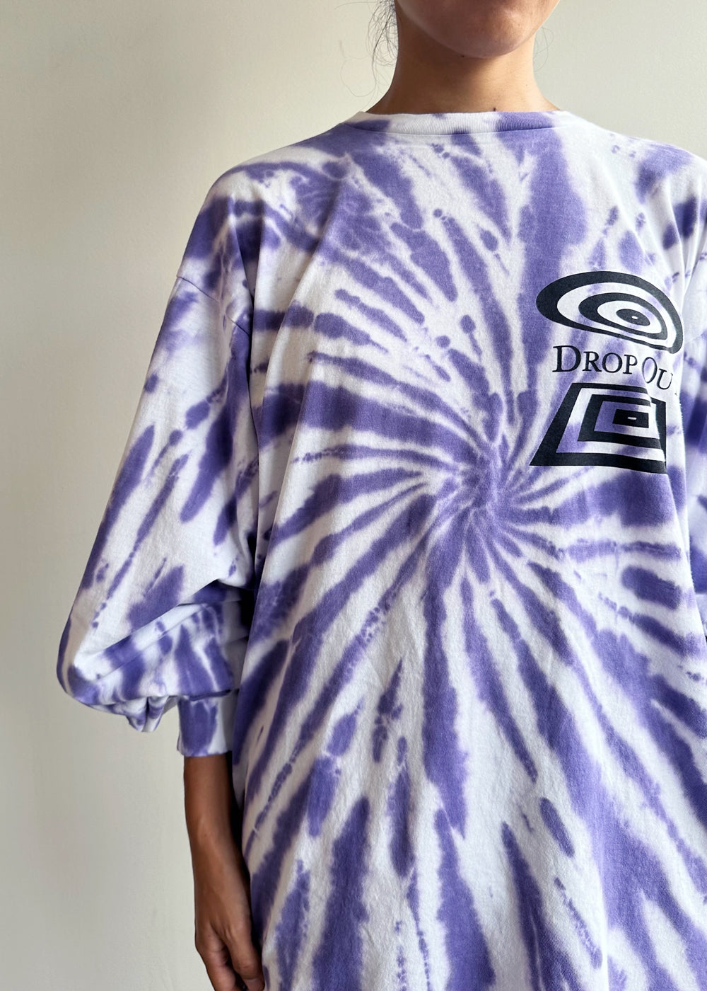 OSHIMA REI（オオシマレイ）| DROP OUT LONG T-SHIRT ドロップ