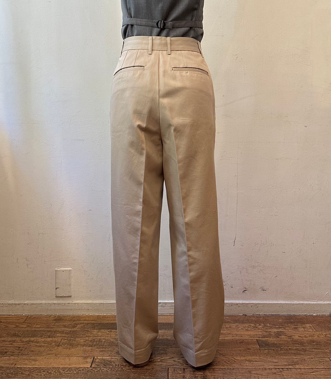 新品　wide chino slacks チノパン wide chino slacks/3size/3color | F A S H I R U