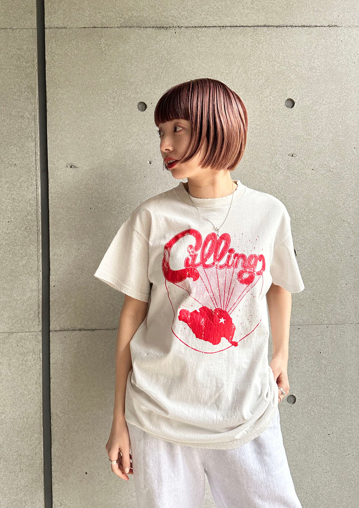 オオシマレイマチュピチュビンテージ加工Ｔシャツ オオシマレイマチュピチュビンテージ加工Tシャツ