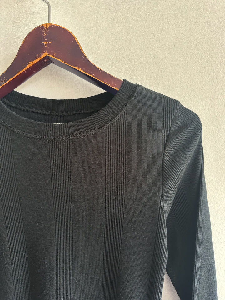 OSHIMA REI オオシマレイ | PANEL RIB LONGSLEEVE TSHIRTロング