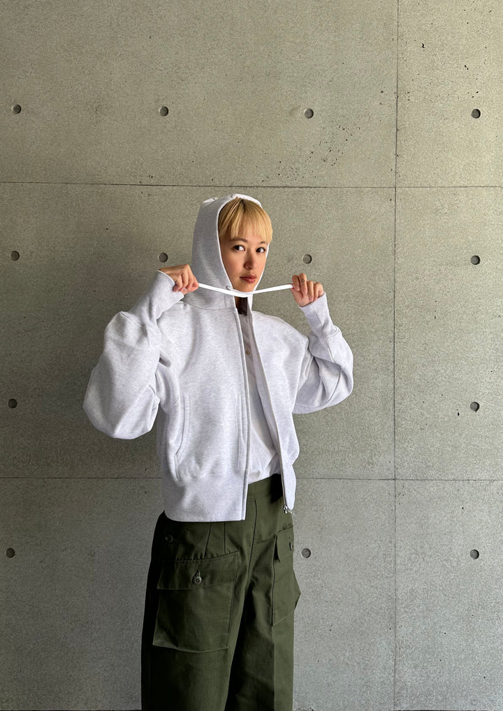 トップス OSHIMA REI REVERSE WEAVE PO REVERSE WEAVE ZIP UP HOODIE – MACHU PICHU SHOP