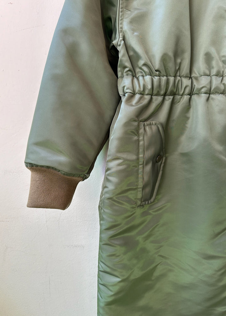 OSHIMA REI | MA-1 LONG CT ボア付きロングコート| MACHU PICHU SHOP