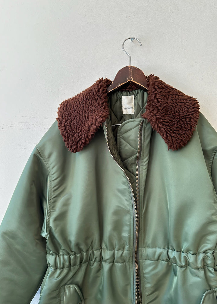 OSHIMA REI | MA-1 LONG CT ボア付きロングコート| MACHU PICHU OSHIMA REI | MA-1 LONG CT ボア付きロングコート| MACHU PICHU
