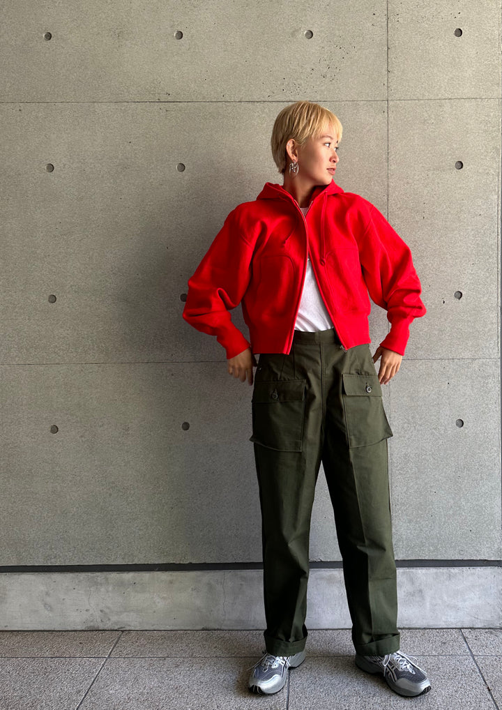 パーカー OSHIMA REI REVERSE WEAVE ZIP UP HOODIE REVERSE WEAVE ZIP UP HOODIE – MACHU PICHU SHOP