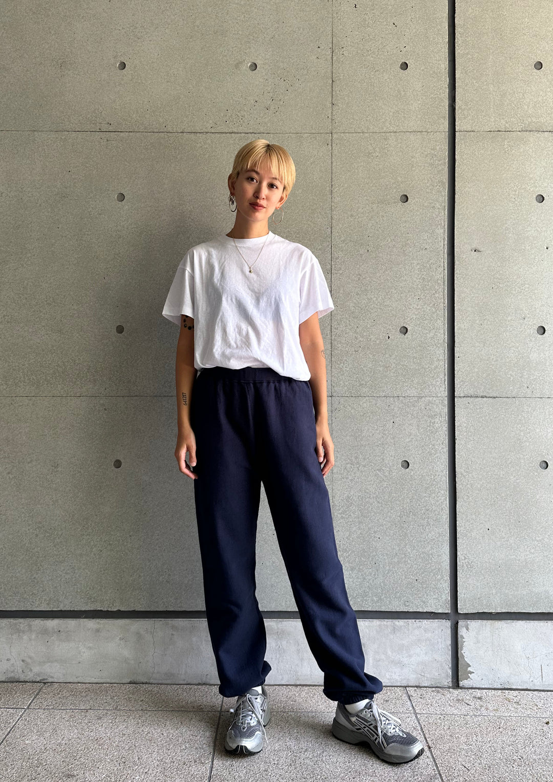 OSHIMAREI/REVERSE WEAVE PO スウェット OSHIMA REI | REVERSE WEAVE JOGGING PT 裏起毛スウェットパンツ