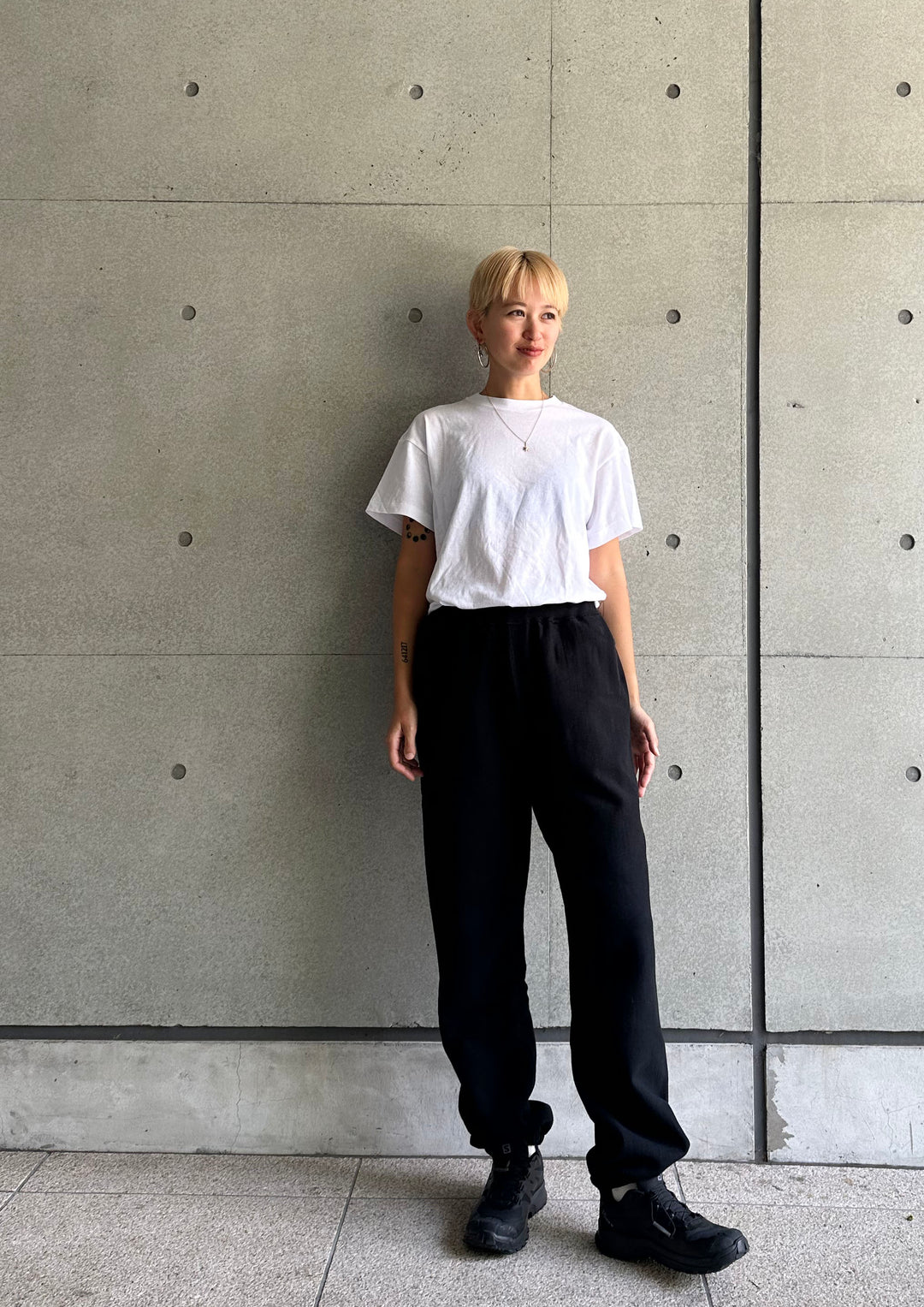 OSHIMA REI | REVERSE WEAVE JOGGING PT 裏起毛スウェットパンツ