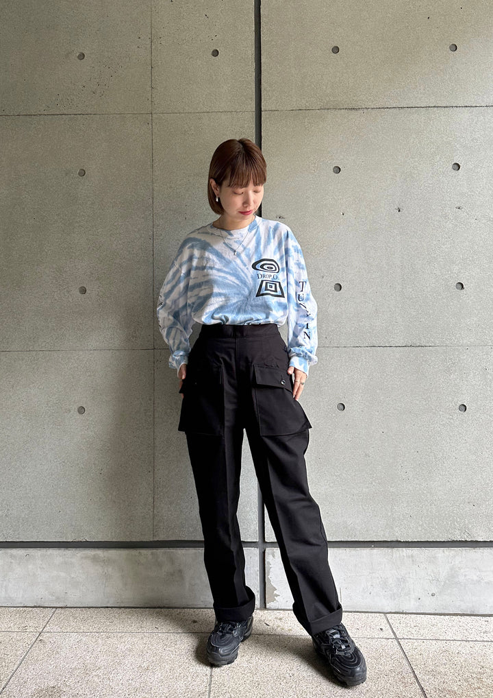 OSHIMAREI オオシマレイ　DROP OUT LONG T-SHIRT OSHIMA REI（オオシマレイ）| DROP OUT LONG T-SHIRT | MACHU