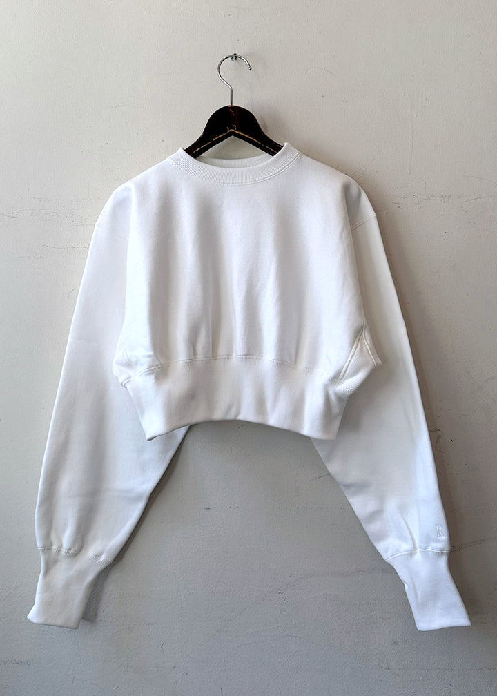 OSHIMA REI | REVERSE WEAVE VERY SHORT PO 裏起毛ショート丈