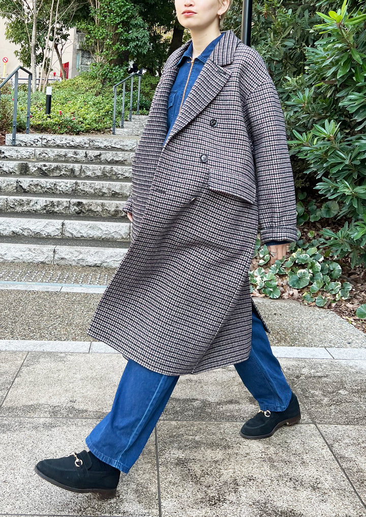 REVERSIBLE TAILORED LONG CT – MACHU PICHU SHOP