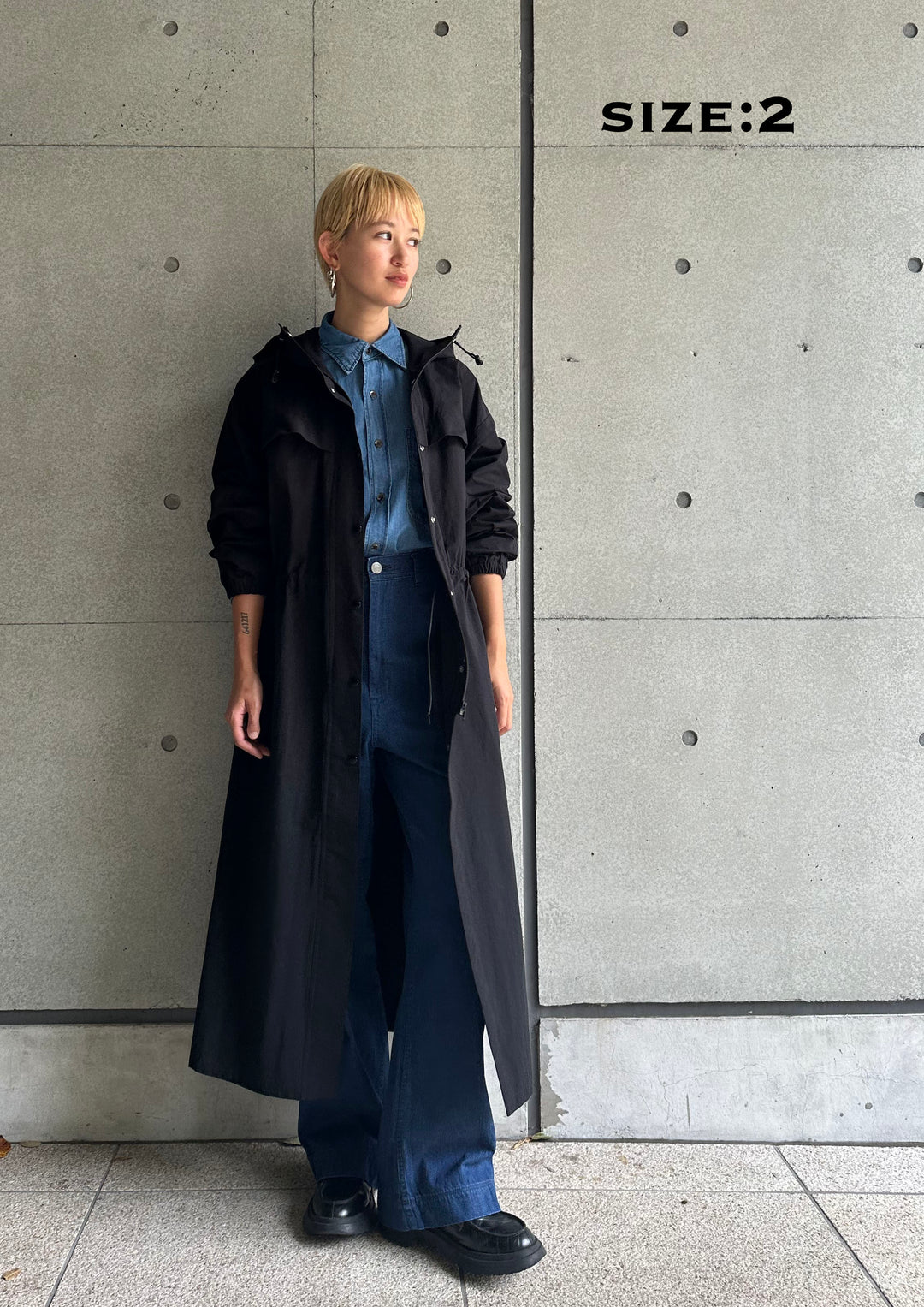 ジャケット・アウター KIN Oshima rei DOWN TOWN RAIN COAT KIN キン | ダウンタウン レインコート | MACHU PICHU SHOP