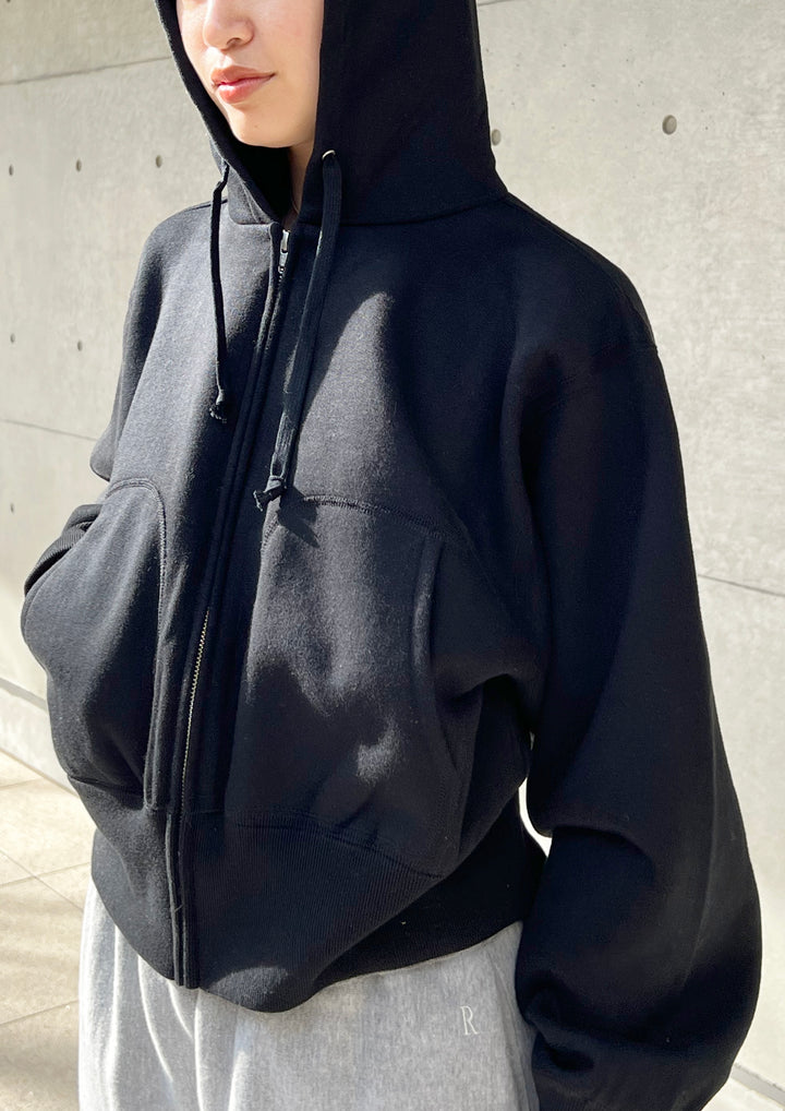 当店の記念日 ZIP WEAVE REVERSE | REI OSHIMA UP ジップアップ HOODIE トップス