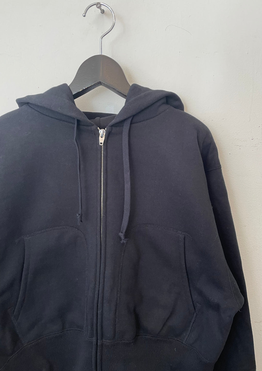 OSHIMA REI | REVERSE WEAVE ZIP UP HOODIE ジップアップ